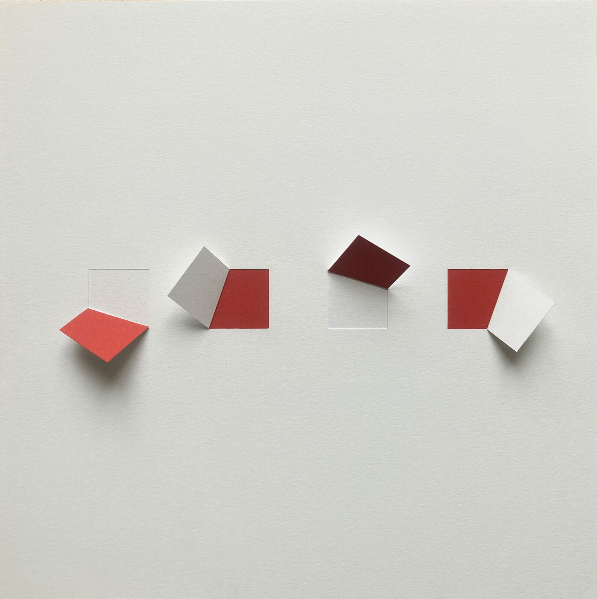 Compositions rouge - Anne Rolland Atelier